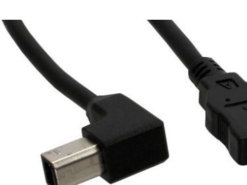 InLine 34505U, 0,5 m, USB A, USB B, Hankjønn/hankjønn, 0,48 Gbit/s, Sort