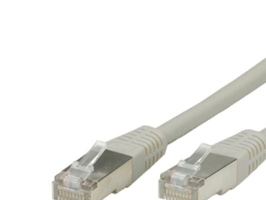 VALUE 21.99.0810, 10 m, Cat6, S/FTP (S-STP), RJ-45, RJ-45, Harmaa