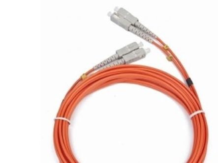 Gembird CFO-SCSC-OM2-1M - Nettverkskabel - SC flermodus (hann) til SC flermodus (hann) - 1 m - 1 m - fiberoptisk - 50 / 125 mikroner - OM2