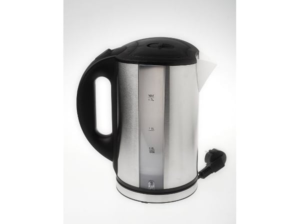 Adler AD 1216, 1,7 l, 2000 W, Sort, Sølv, Plast, Vannivåindikator, Filtrering