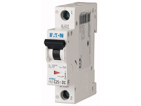Eaton Pienoiskatkaisija FAZ-C10/1-DC 1P C 10A 10kA 279126