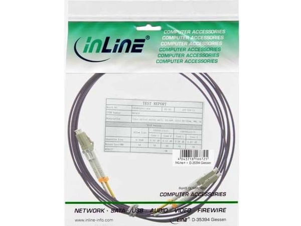 InLine LC/LC, 25 m, 25 m, OM4, 2x LC, 2x LC, 2x LC