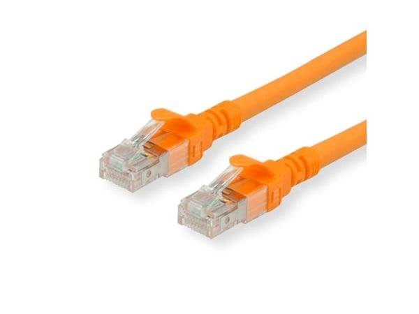 ROLINE 21152770, 0,5 m, Cat6a, U/UTP (UTP), RJ-45, RJ-45, Oranssi