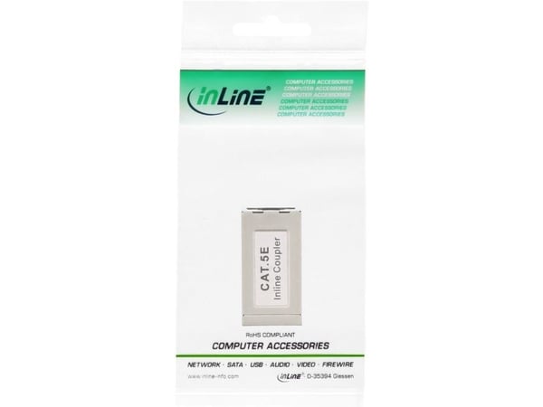 InLine 69990E, RJ45, RJ45, Silver