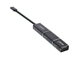 InLine 64109B, 0,1 m, 3840 x 2160 piksler, 5 Gbit/s, 60 Hz, Svart, Windows 10