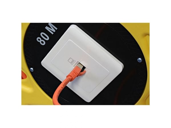 InLine 78592, 80 m, Cat6a, S/FTP (S-STP), RJ-45, RJ-45