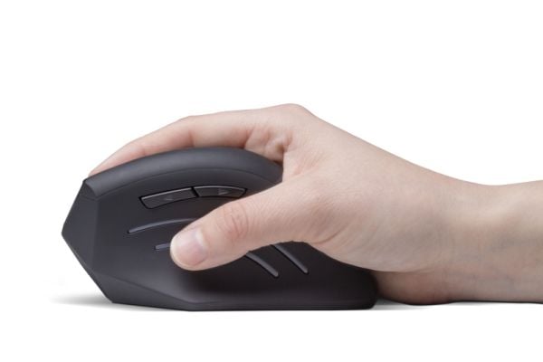 Connect IT CMO-2510-BK, Oikeakätinen, Optinen, Bluetooth, 1600 DPI, Musta