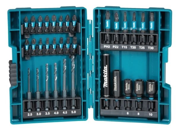 Makita B-66896, Poranteräsetti
