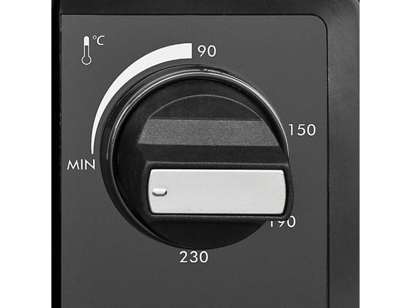Tristar OV-3630, 38 l, Sort, Rustfritt stål, Frittstående, Rotasjon, 0 - 230 °C, Metall