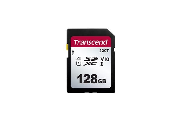 Transcend - Flash-minnekort - 128 GB - UHS-I / Klasse 10 - SDXC UHS-I