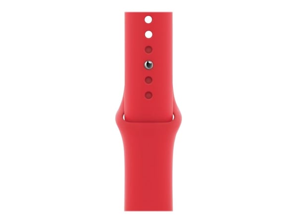 Apple Watch Series 6 (GPS) - (PRODUCT) RED - 44 mm - rød aluminium - smartklokke med sportsbånd - fluorelastomer - rød - båndbredde: S/M/L - 32 GB ...