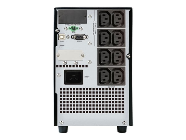 PowerWalker VI 3000 CW - UPS - Växelström 162 - 290 V - 2100 Watt - 3000 VA - 9 Ah - RS-232, USB - utgångskontakter: 8