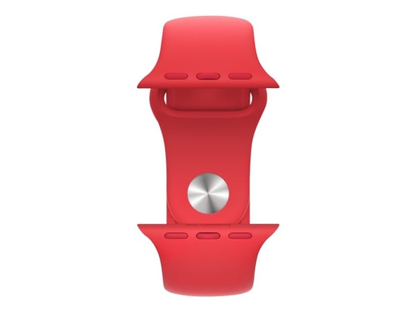 Apple Watch Series 6 (GPS) - (PRODUCT) RED - 44 mm - rød aluminium - smartklokke med sportsbånd - fluorelastomer - rød - båndbredde: S/M/L - 32 GB ...