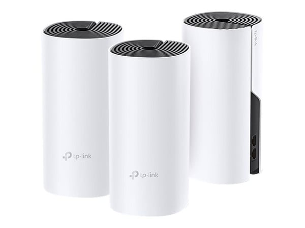 TP-Link Deco P9 - Wi-Fi-system - (3 rutere) - inntil 6000 kvadratfot 1GbE - Wi-Fi 5 - Dobbeltbånd