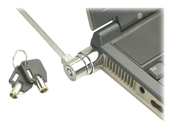 Lindy Notebook Security Cable, Barrel Key Lock - Lås för säkerhetskabel - 1.6 m