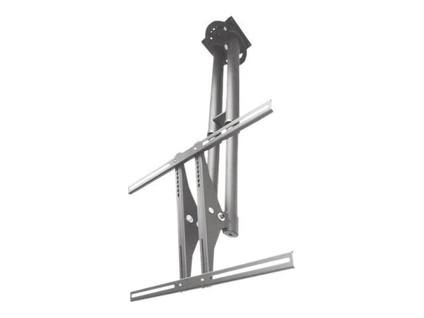 Neomounts PLASMA-C100 - Brakett - full bevegelse - for flatpanel - sølv - skjermstørrelse: 37"-75" - takmonterbar