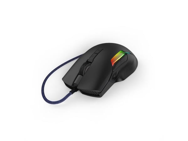 Hama uRage Reaper 600 - Mus - ergonomisk - høyre- og venstrehåndet - optisk - 8 knapper - kablet - USB - svart