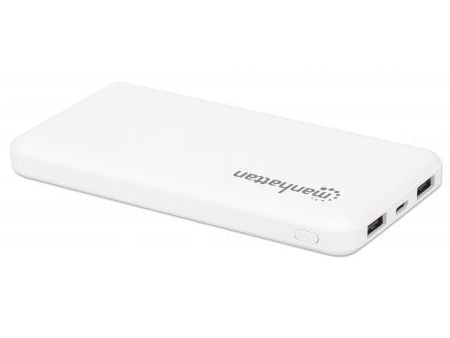 Manhattan 406277, 10000 mAh, Lithium Polymer (LiPo), Hvit