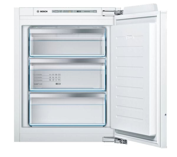 Bosch Serie | 6 GIV11AFE0 - Pakastin - pystypakastin - sisäänrakennettu - leveys: 55,8 cm - syvyys: 54,5 cm - korkeus: 71,2 cm - 72 litraa - E-luokka