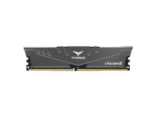 T-Force Vulcan Z - DDR4 - sett - 16 GB: 2 x 8 GB - DIMM 288-pin - 3600 MHz / PC4-28800 - CL18 - 1.35 V - ikke-bufret - ikke-ECC - grå