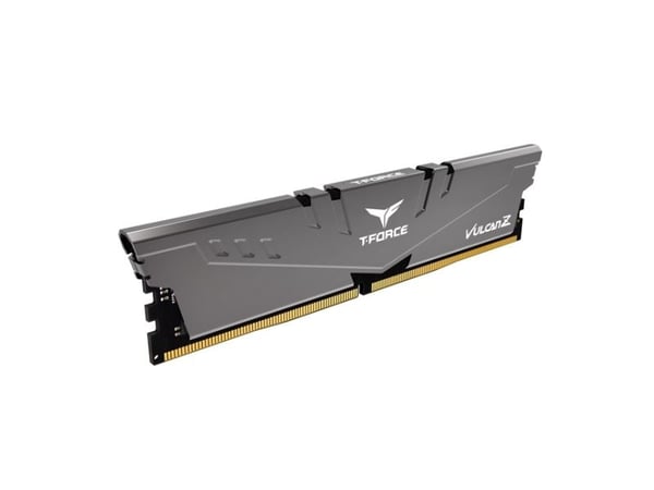 T-Force Vulcan Z - DDR4 - sett - 16 GB: 2 x 8 GB - DIMM 288-pin - 3600 MHz / PC4-28800 - CL18 - 1.35 V - ikke-bufret - ikke-ECC - grå