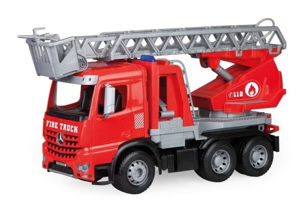 Lena Worxx Fire truck with ladder Arocs, Brannbil, 3 år, Flerfarget