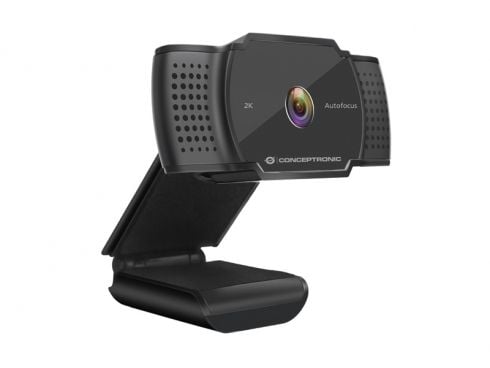 Conceptronic AMDIS02B - Nettkamera - farge - 5 MP - 2592 x 1944 - 2K - fastfokal - lyd - USB 2.0 - MJPEG, YUV2 - DC 5 V