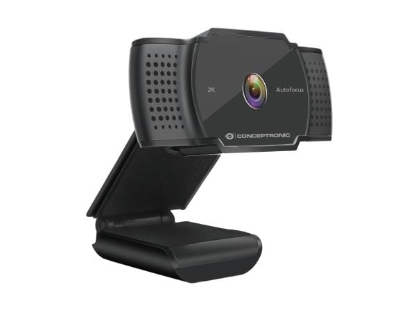 Conceptronic AMDIS02B - Nettkamera - farge - 5 MP - 2592 x 1944 - 2K - fastfokal - lyd - USB 2.0 - MJPEG, YUV2 - DC 5 V