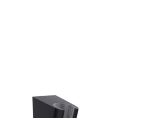 hansGrohe bruserholder Porter S, mat sort