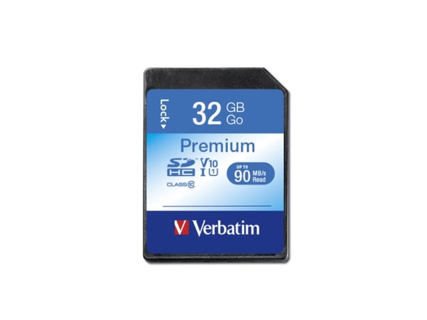 Verbatim - Flashminneskort - 32 GB - Klasse 10 - SDHC