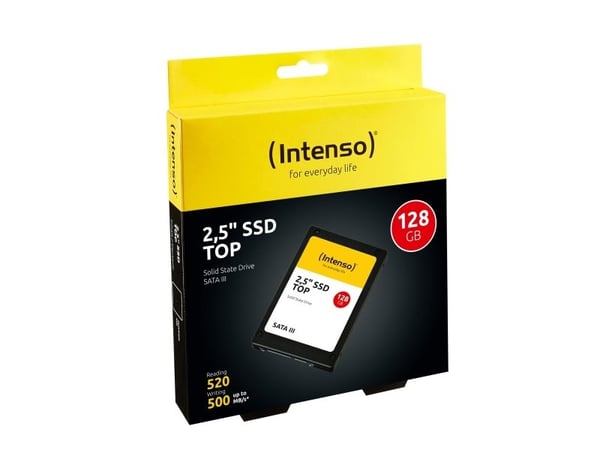 Intenso Top, 128 GB, 2.5", 550 MB/s, 6 Gbit/s