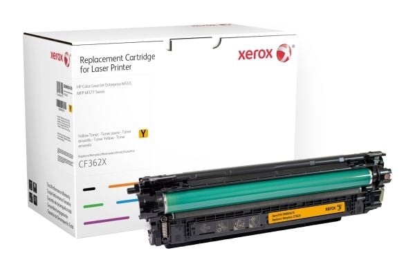 Xerox - Gul - kompatibel - tonerpatron - for HP Color LaserJet Enterprise MFP M577; LaserJet Enterprise Flow MFP M577