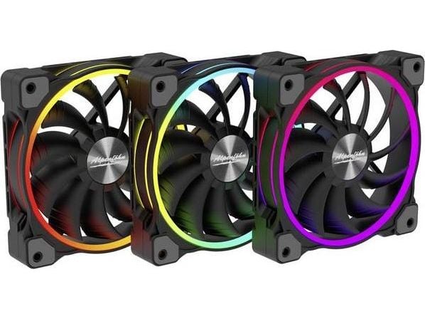 Alpenföhn Wing Boost 3 ARGB - insertti tuulettimella - 140 mm (3 kpl)