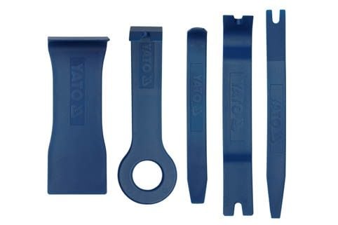 Yato YT-0836, Upholstery remover tool, Punainen, Nailon, 5 kpl
