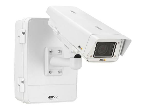 AXIS T98A16-VE - Skåp - väggmontering - vit - för AXIS P1385-E