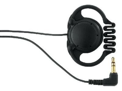 Monacor ES-16 - Hodetelefon - on-ear - over-øret-montering - kablet - 3,5 mm jakk - svart