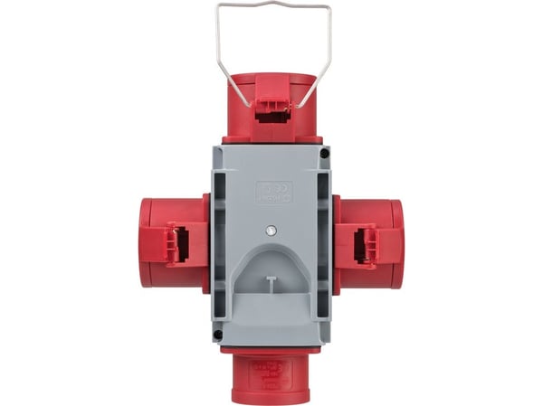 Brennenstuhl 1081640, 400 V, 16 A, Harmaa, Punainen, IP44, 185 mm, 230 mm