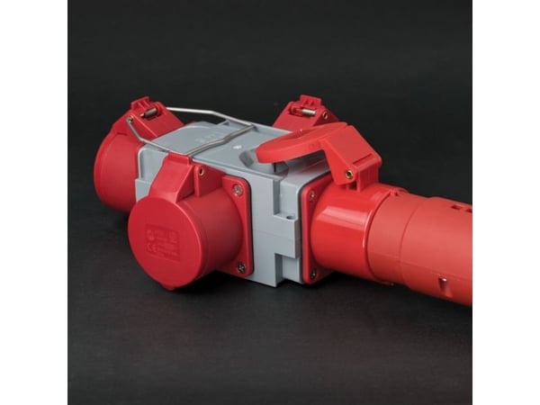 Brennenstuhl 1081640, 400 V, 16 A, Harmaa, Punainen, IP44, 185 mm, 230 mm
