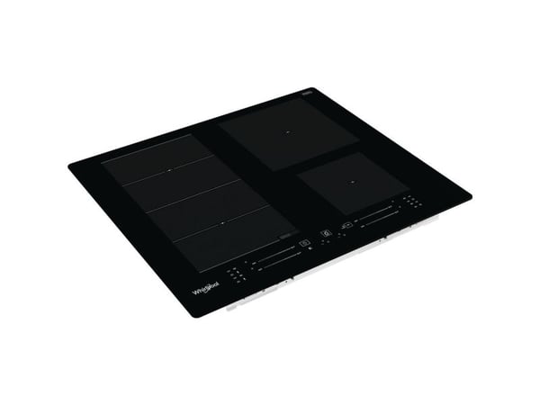 Whirlpool WF S7560 NE, Svart, Innebygget, 60 cm, Sonebasert induksjon, Keramisk, 4 zone(s)