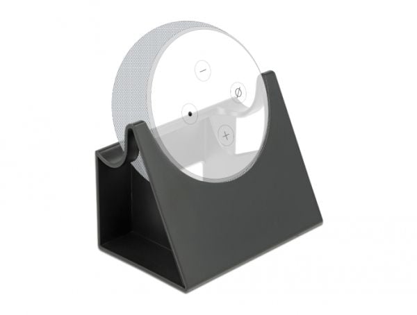 Delock - Stativ - for smart høyttaler - plastikk - svart - skrivebord - for Amazon Echo Dot (3rd Generation)