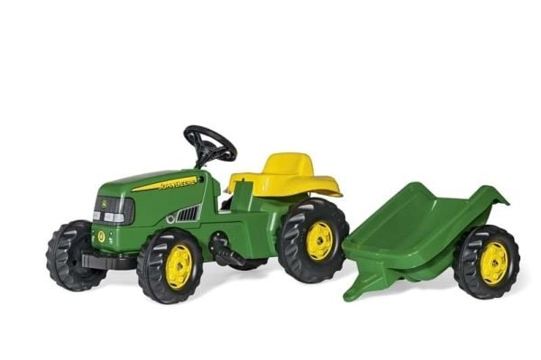Rolly Toys John Deere Kid traktori perävaunulla (5012190 WP-695)