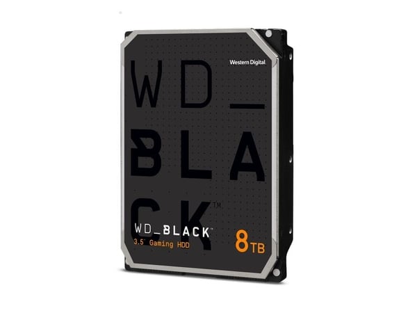 WD Black WD8001FZBX - Harddisk - 8 TB - intern - 3.5" - SATA 6Gb/s - 7200 rpm - buffer: 256 MB
