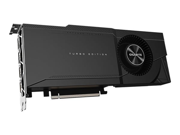 Gigabyte GeForce RTX 3090 TURBO 24G - Grafikkort - GF RTX 3090 - 24 GB GDDR6X - PCIe 4.0 x16 - 2 x HDMI, 2 x DisplayPort