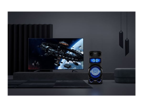 Sony MHC-V73D - Selskapshøyttaler - trådløs - NFC, Bluetooth - Appstyrt