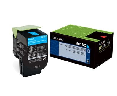 Lexmark 802SC, 2000 sivua, Syaani, 1 kpl