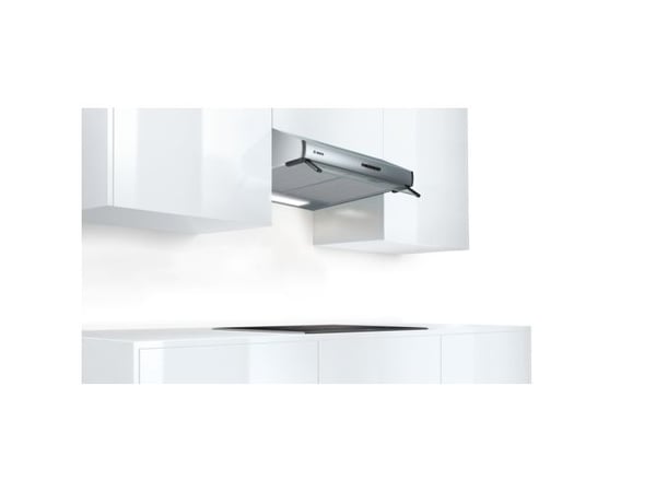 Bosch Serie | 4 DUL63CC50 - Panser - standard - bredde: 60 cm - dybde: 48.2 cm - ekstraksjon og resirkulasjon (-) - rustfritt stål