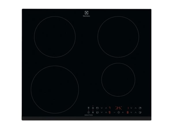 Electrolux CIR60433, Sort, Innebygget, 60 cm, Sonebasert induksjon, 4 zone(s), 4 zone(s)