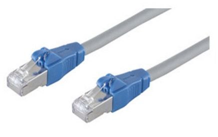 shiverpeaks BS08-27020, 1 m, Cat6a, S/FTP (S-STP), RJ-45, RJ-45, Grå