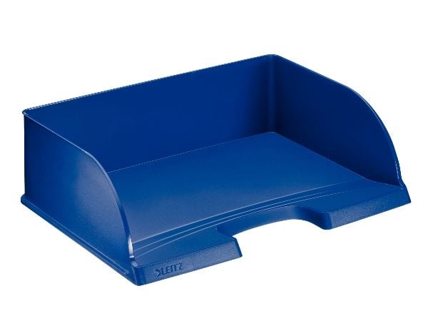 Leitz Plus - Brevbakke - for A4 (210 x 297 mm) - landskap - blå