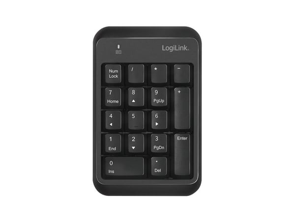 LogiLink ID0201, Bluetooth, 17, Laptop, Sort